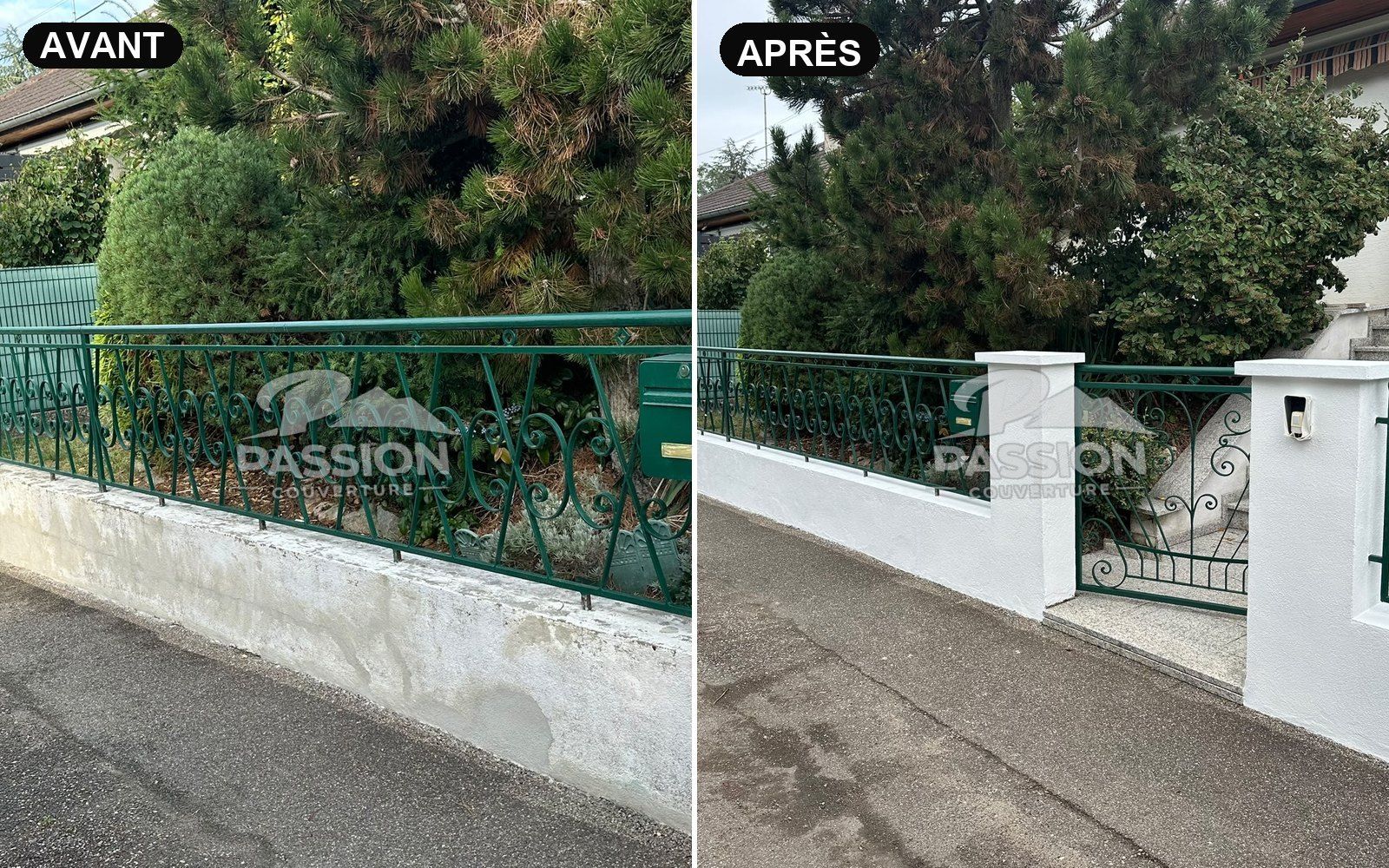Réalisation 4 — avant / après